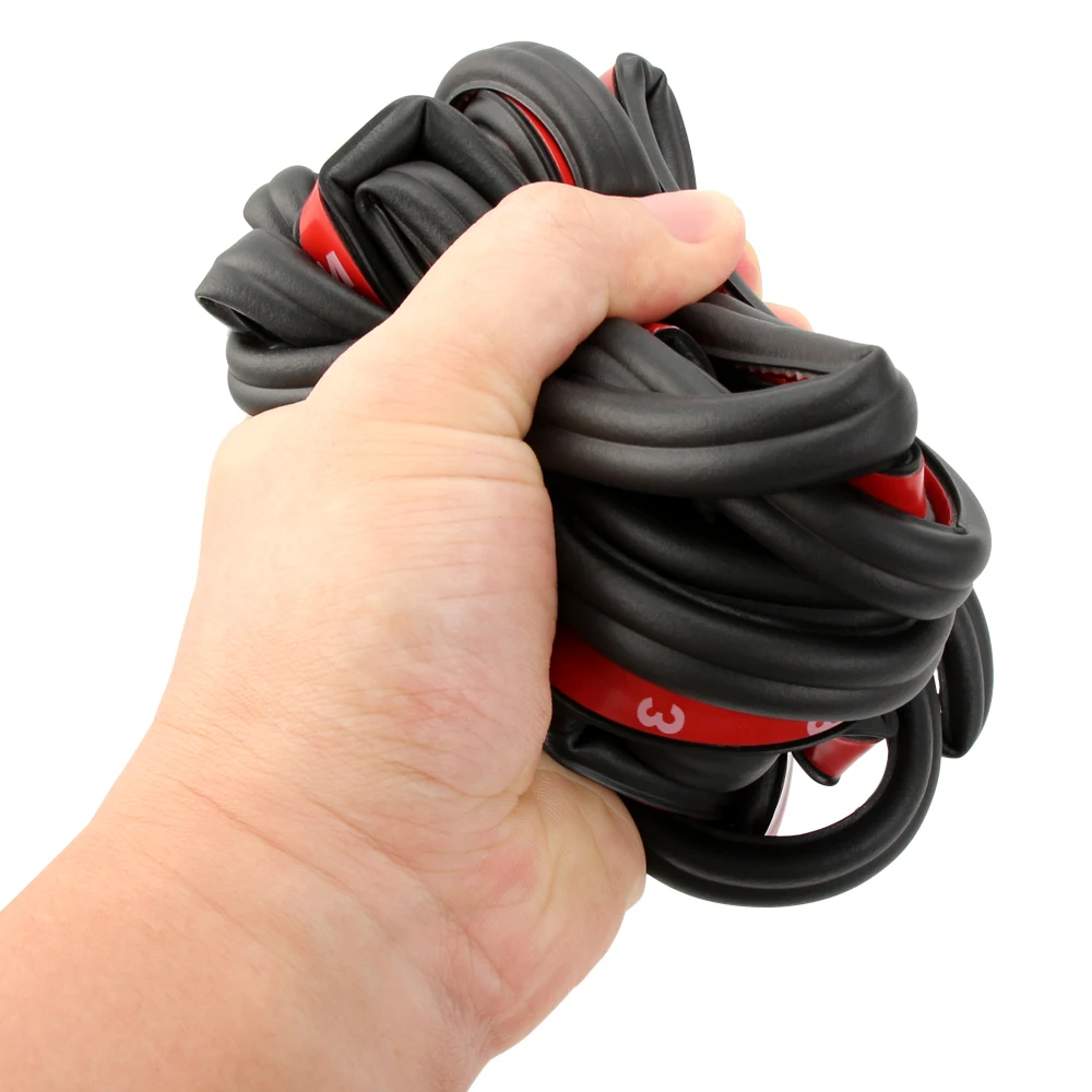 5M Car Accessories Door Rubber Seal Strips Sticker For Volkswagen VW Polo Golf 5 Beetle MK3 MK4 MK5 MK6 Bora CC Passat B6 B5 B7 |