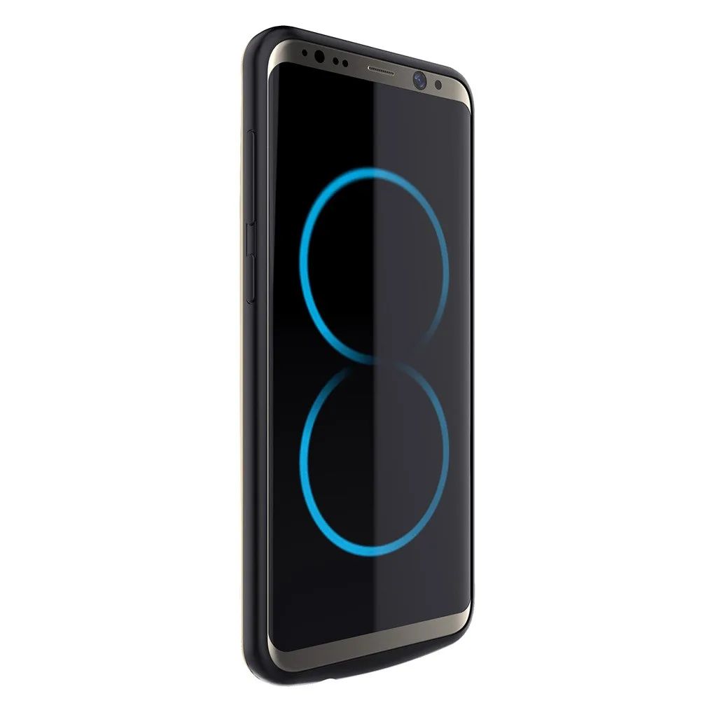 5500 мАч Расширенный чехол для зарядки телефона для samsung Galaxy S8 Plus плавные линии эргономичная дуга Удобная защита от пыли
