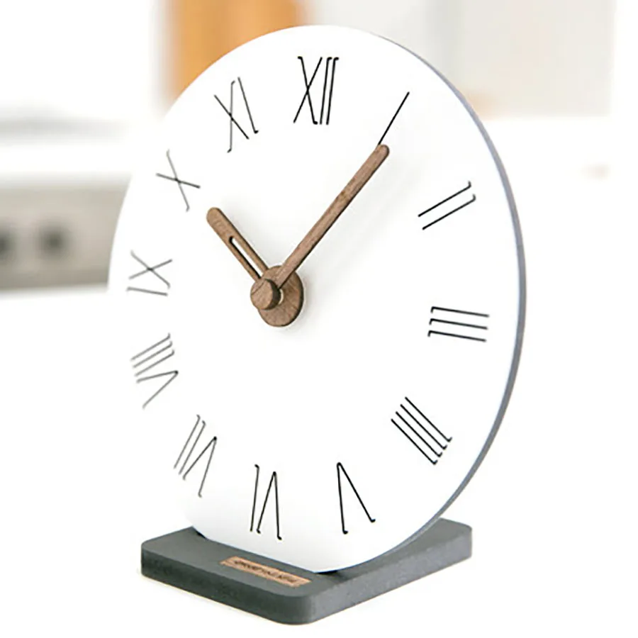 

Modern Minimalist Wall Clock Nordic Desk Creative Watch Mechanism Bedroom Guess Women Relogio Parede Desktop Pendulum WZH322