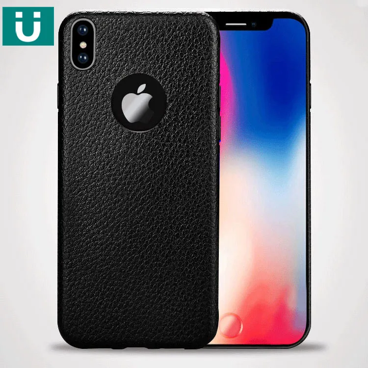 Роскошный чехол для Apple iPhone X 6 S 7 8 Plus кожаный мягкий ТПУ ультра-тонкая пленка