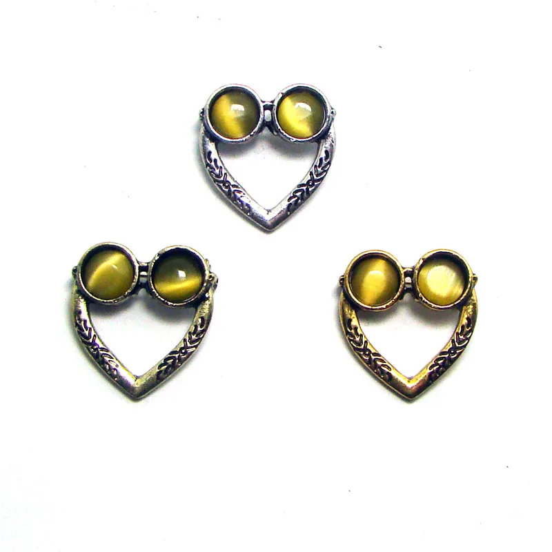 6 шт./партия металлические броши для очков кошачий глаз|pin brooch|brooch lotbrooch pins lot |