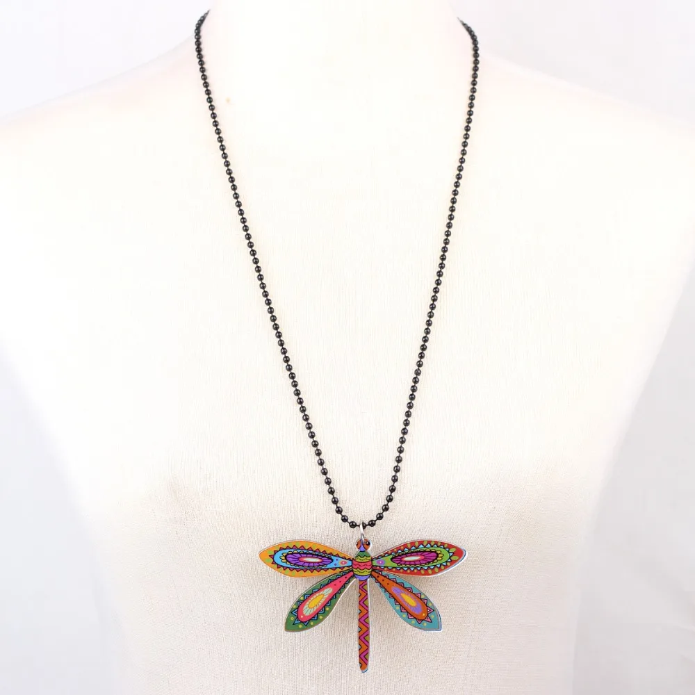 Bonsny dragonfly акриловая подвеска новинка 2015 аксессуары для весны и лета милый дизайн