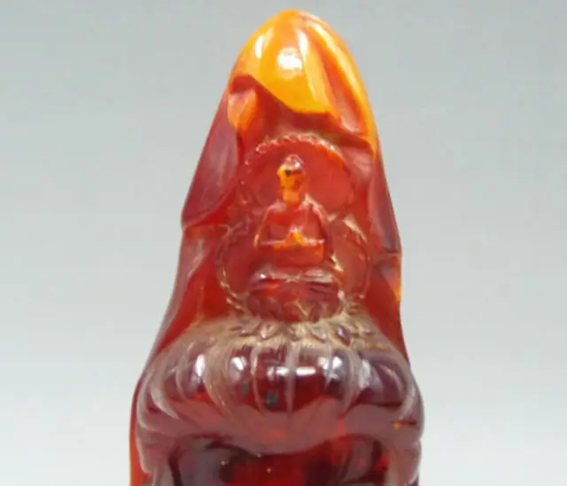 Изысканная старая ручная работа искусственная Янтарная смола Реалистичная