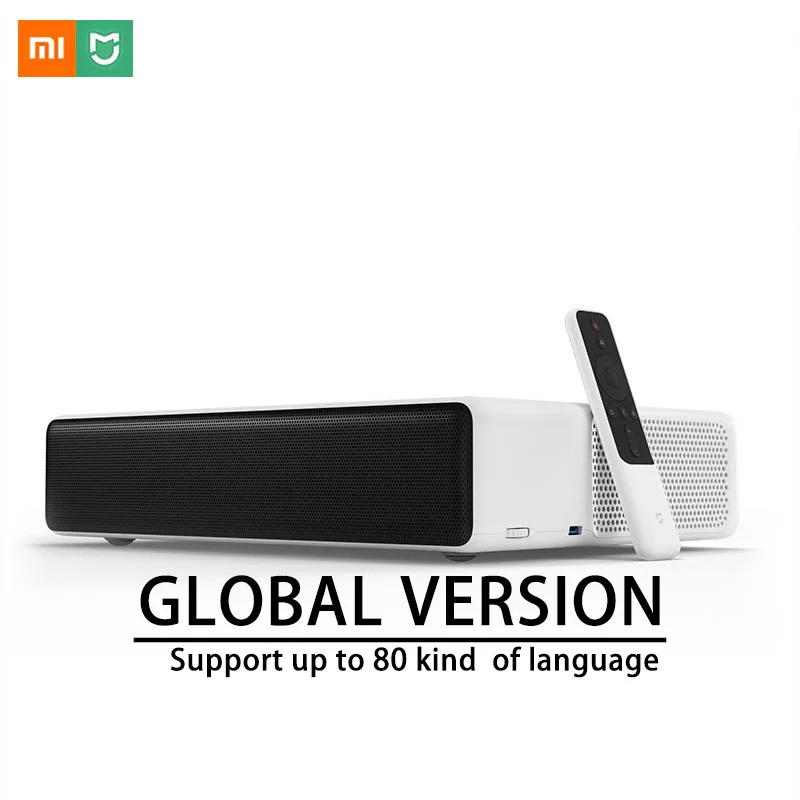Xiaomi Оригинал Mijia лазерная проекция ТВ 150 &quotдюймов 1080 Full HD 2 4G/5G Bluetooth 3D Поддержка 4K