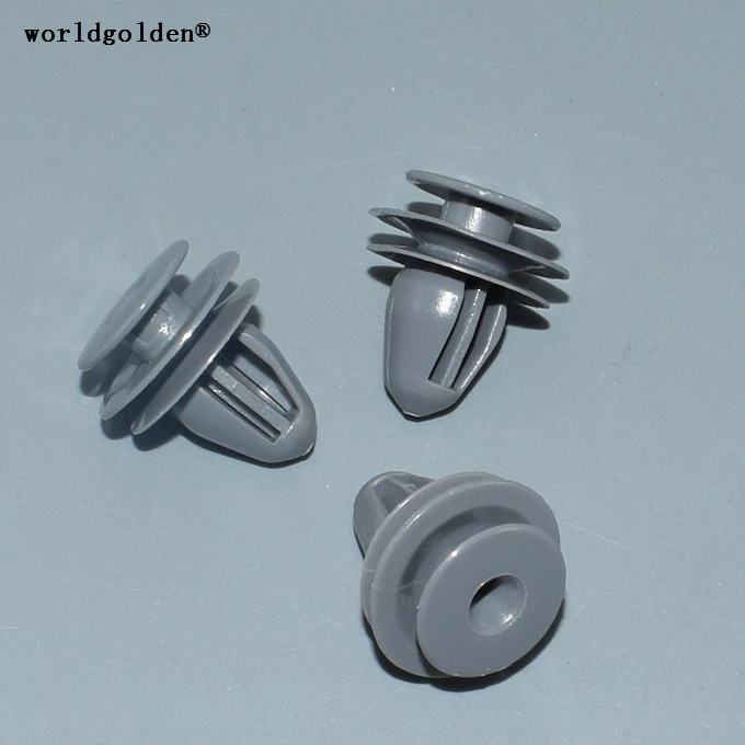 Worldgolden, 100 шт., автомобильные крепежные элементы, Панель Отделки Двери, Фотоэлементы #91560-SP0-003(91560SP0003) 91560-S7A-003(91560S7A003)