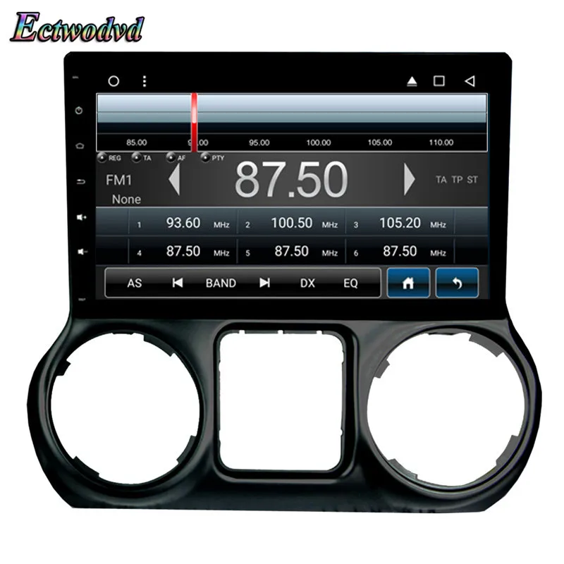 Ectwodvd Octa Core Android 8 1 автомобиль радио gps навигации для Jeep Wrangler 2011 2012 2013 2014