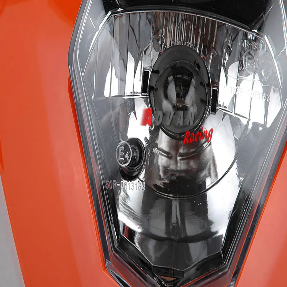 Emark оранжевый фар маска света монтаж кронштейна для KTM 125 200 390 Duke|for ktm|headlight maskktm bracket