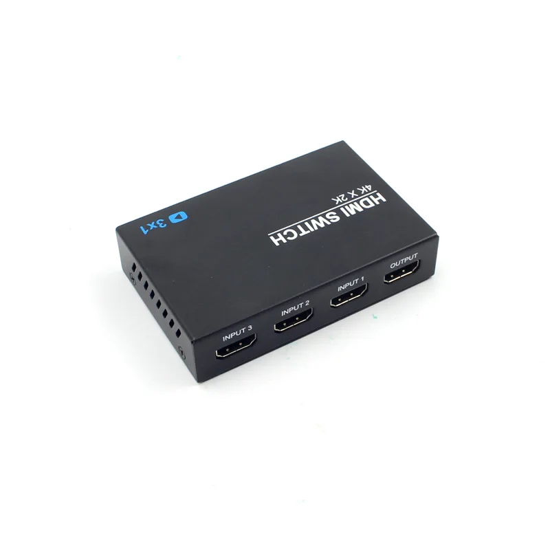 4k x 2k 3x1 3d Hdmi переключатель сплиттер 3 в 1 Hdtv аудио видео конвертер адаптер с пультом