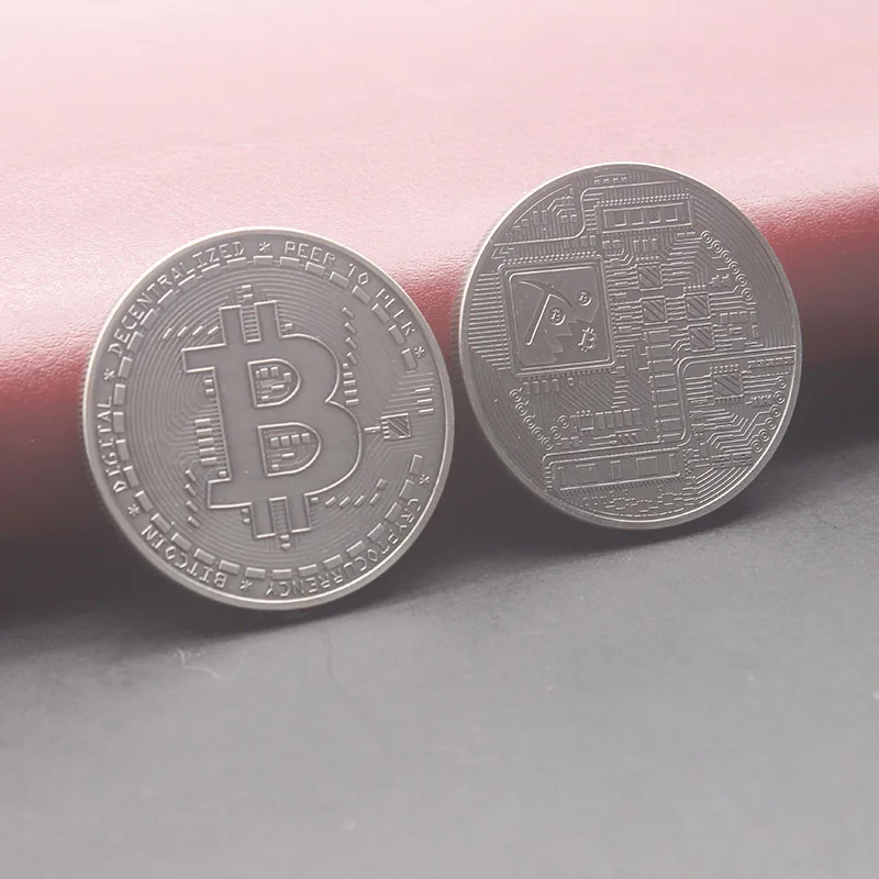 Биткойны Casascius Bit Coin BTC чехол в подарок физическая металлическая антикварная