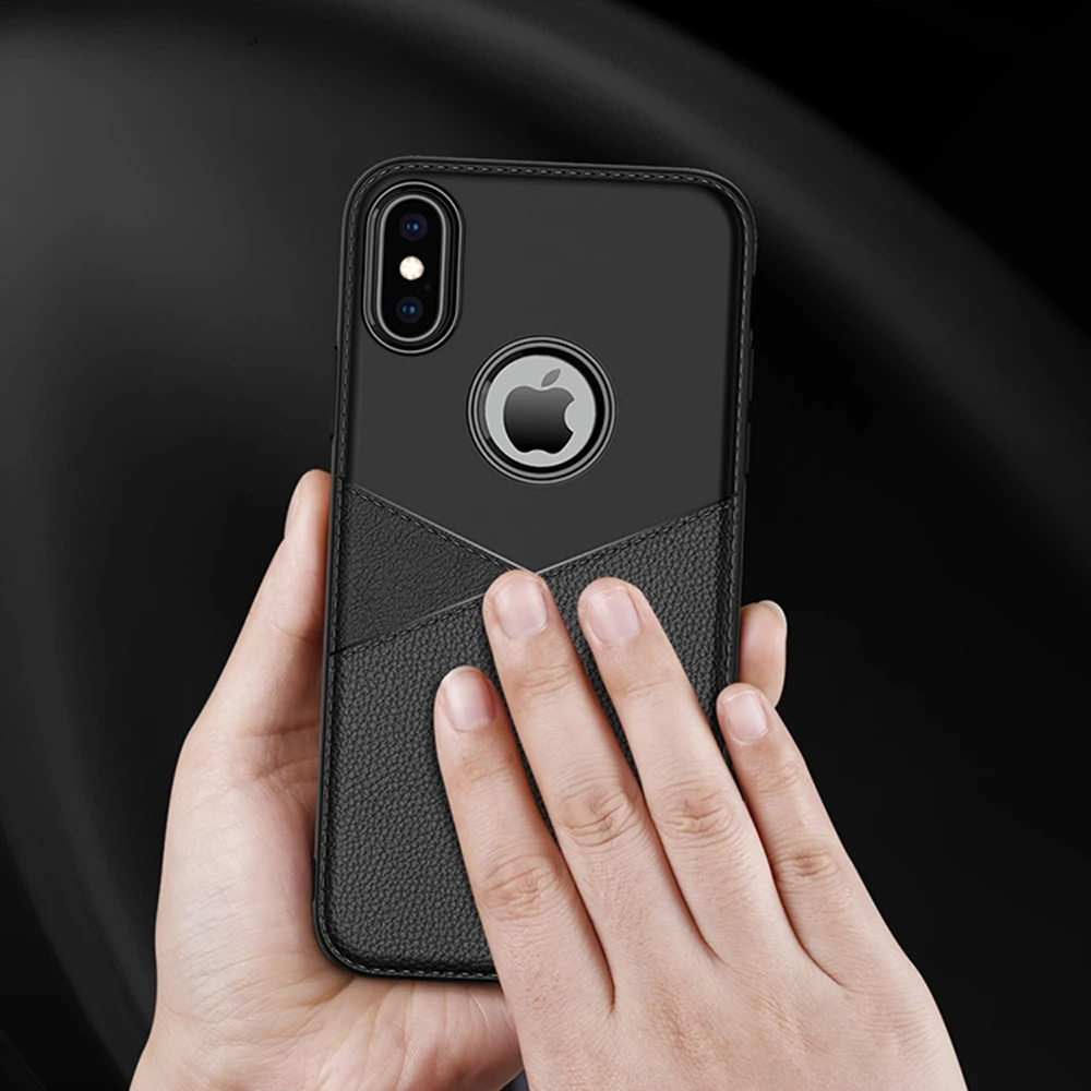 Чехол для телефона iPhone 8 Plus чехол 7 силиконовый мягкий кожаный 6S 6