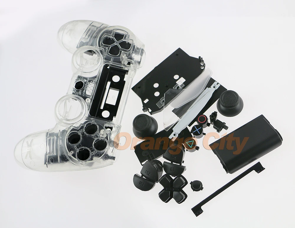 Прозрачный чехол для игрового контроллера 10 компл./лот прозрачный Сменный Чехол