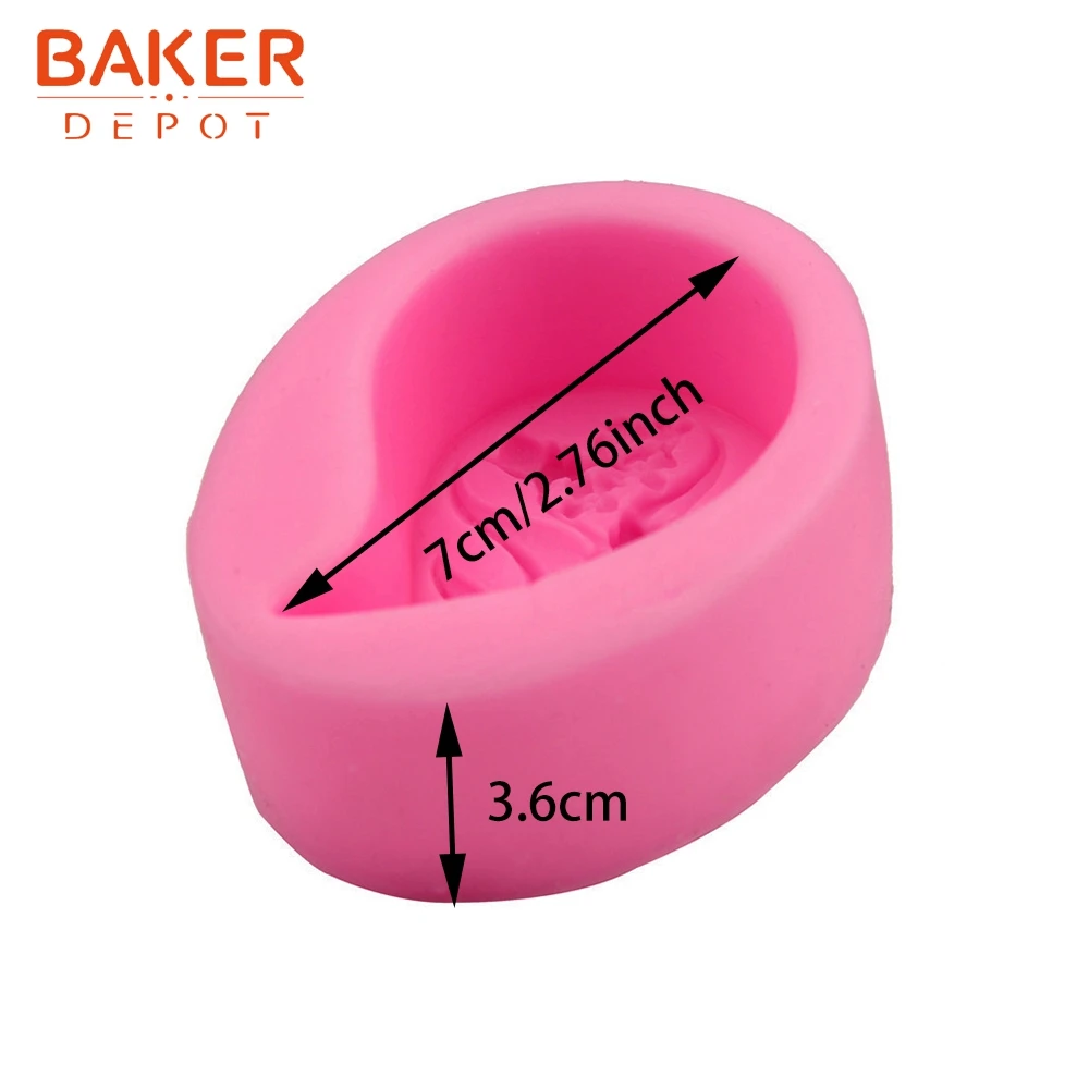 Силиконовая форма для мастики мыла свечи конфет шоколада льда |