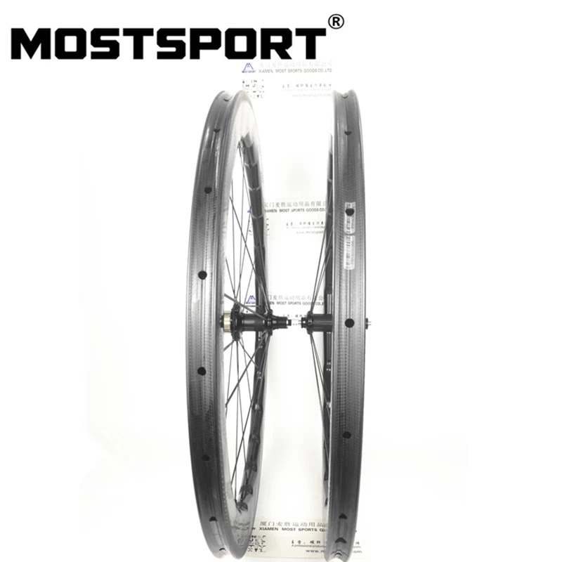 NSW454 Dimpled 58mm Tubular Carbon Wheels With Powerway R36 Hubs | Спорт и развлечения