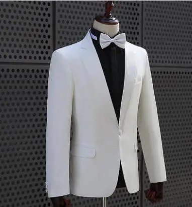 Свадебные костюмы хора хоста для мужчин блейзер жениха свадебные мальчиков на