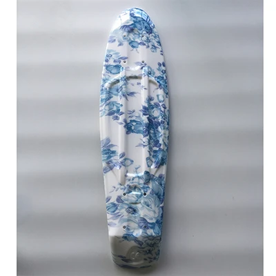 Скейтборд палубы 2" X 6" Peny скейт доска крейсер палубы Замена Diy - Цвет: blue floral