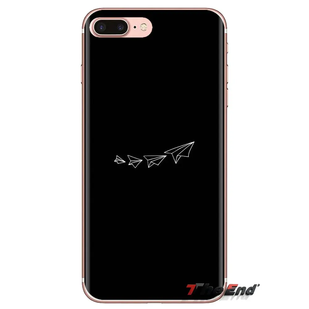 ТПУ оболочка Чехлы Путешествия мир Бумага самолет для Samsung Galaxy J1 J2 J3 J4 J5 J6 J7 J8 Plus 2018