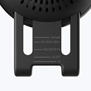 Anker PowerWave Быстрое беспроводное зарядное устройство с держатель телефона на вентиляции Qi сертифицировано для iPhone, Galaxy, LG и всех телефонов с поддержкой Qi