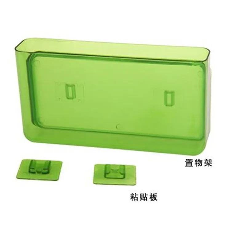 Многофункциональная PS пластиковая коробка для хранения настенная самоклеющаяся