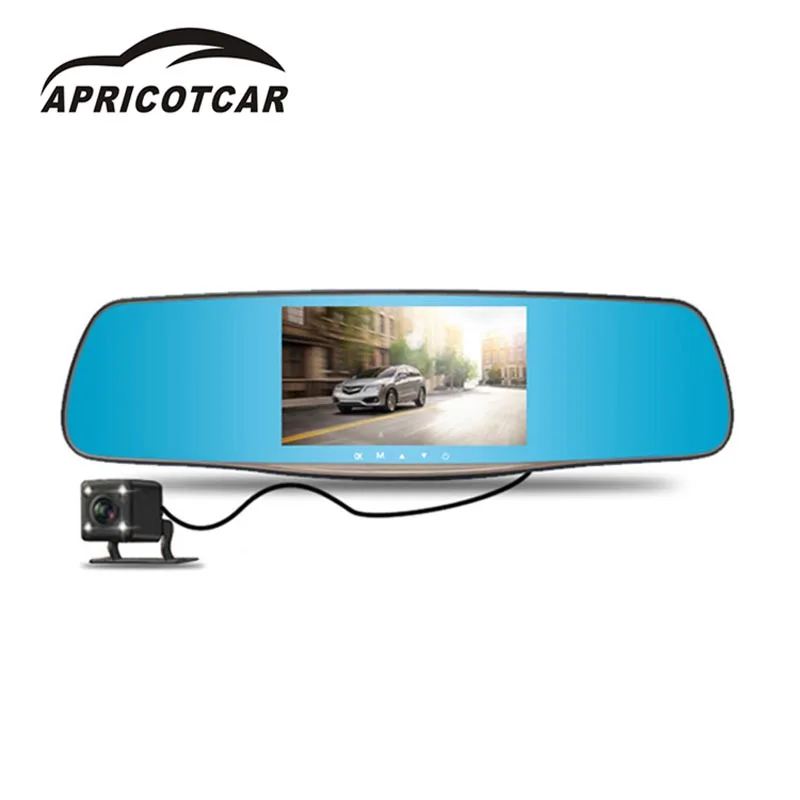 Новый 5 дюймовый высокой четкости 1080P Автомобильный Зеркало заднего вида DVR