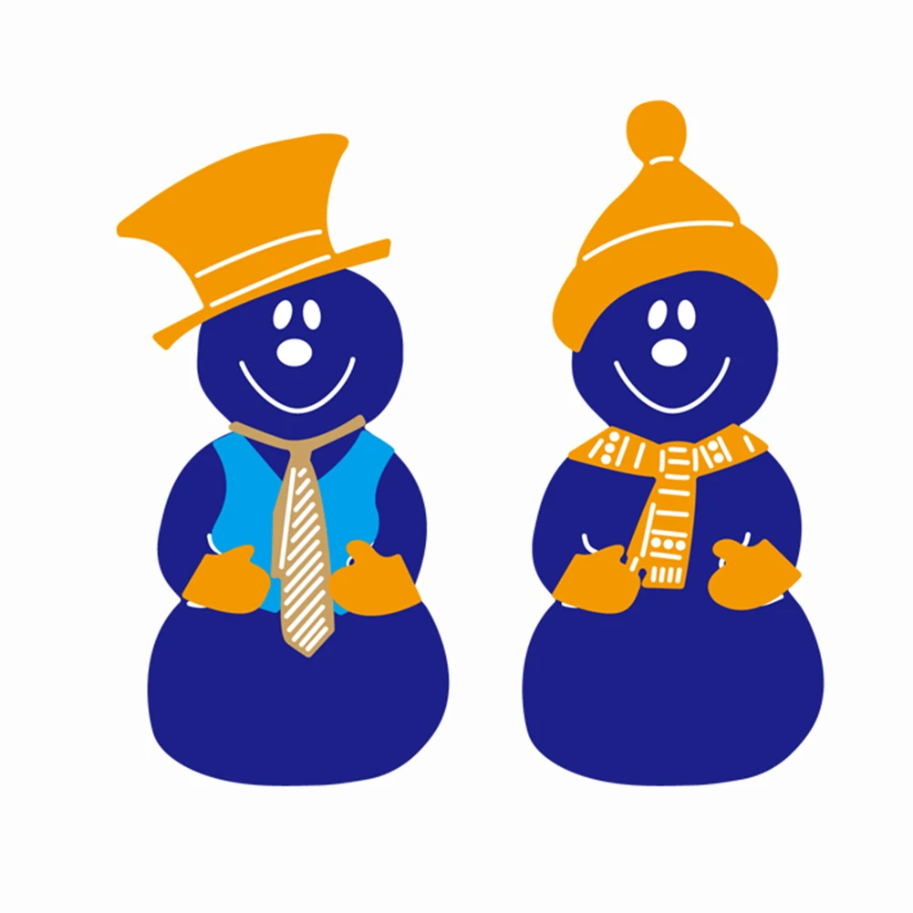 Snowman Cutting Die Metal Scrapbooking Embossing Stencil Craft For DIY Card Album Photo Decoration | Дом и сад