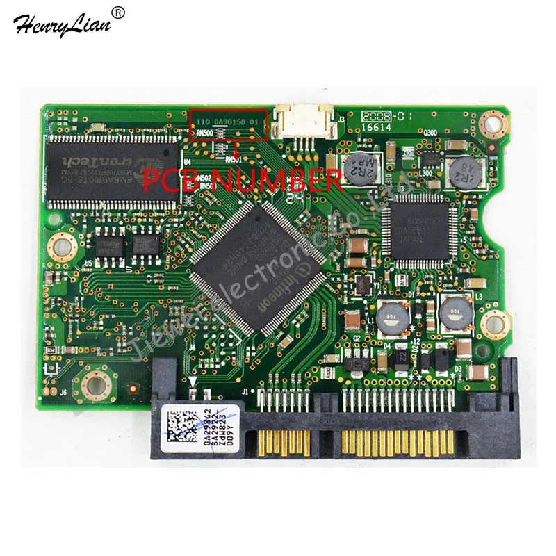 HDD PCB для/номер материнской платы: 110 0A90158 01/микросхема основного контроллера: