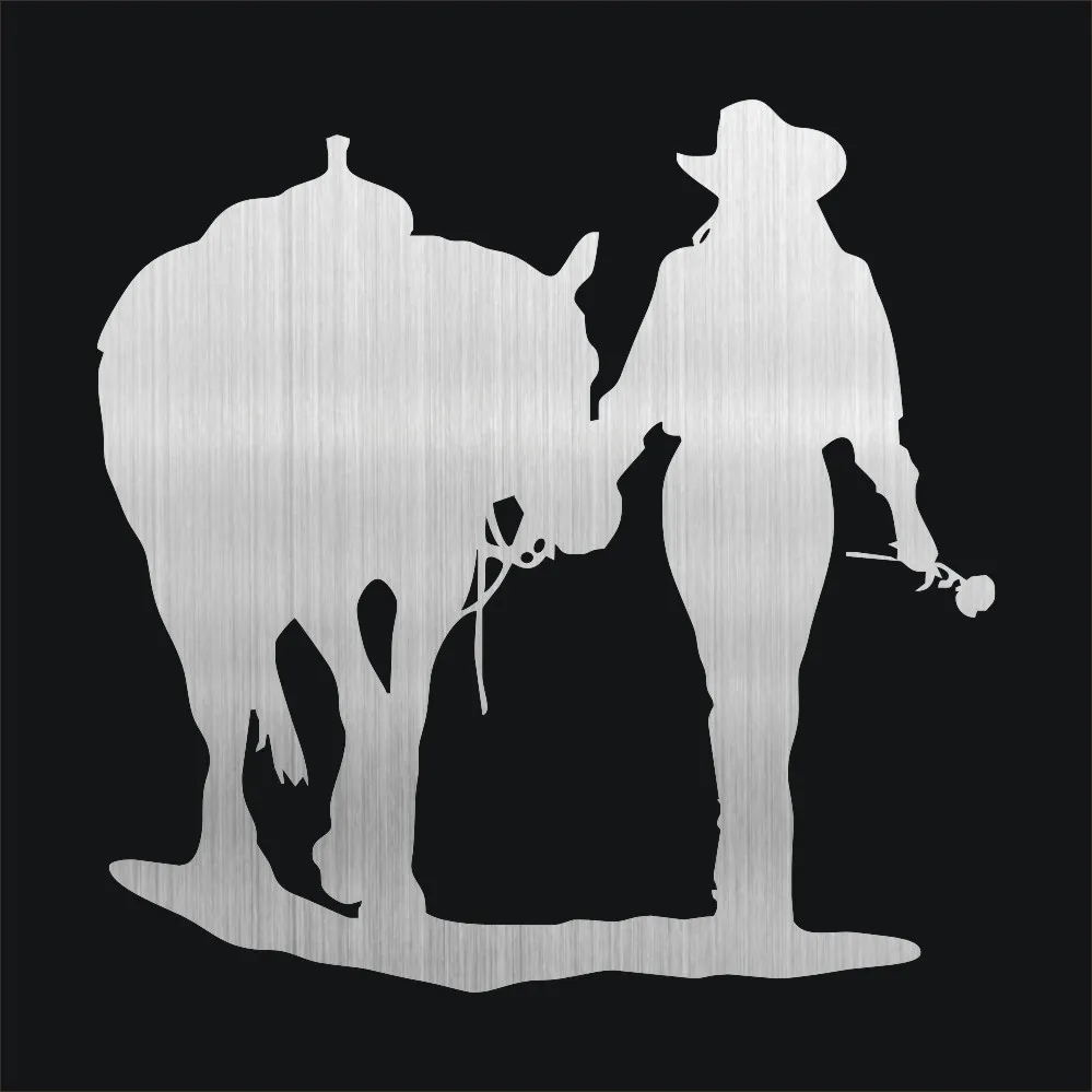 Tancredy 13 6 * 13.cm новый стиль West Cowgirl Авто Стайлинг наклейки виниловые на машину