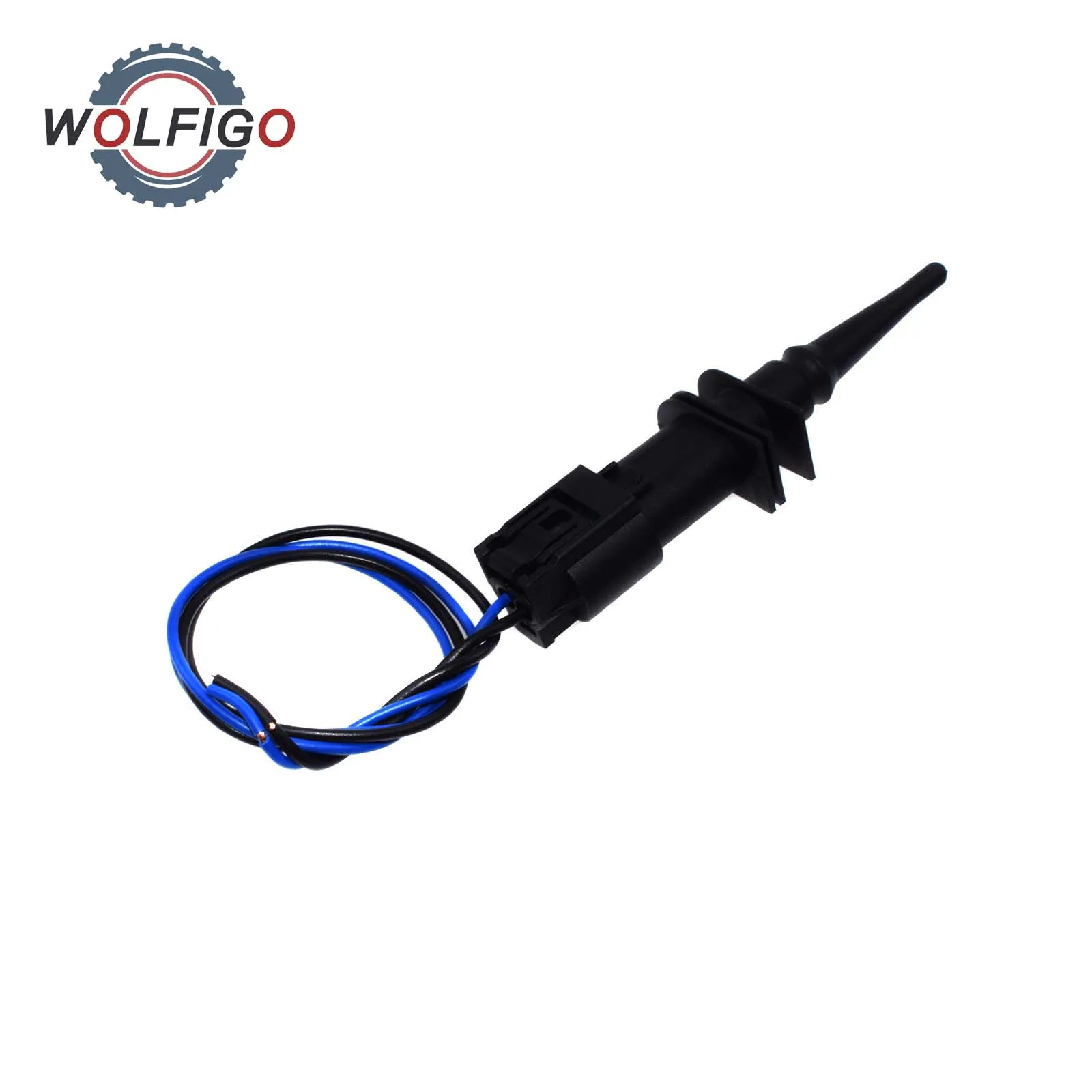WOLFIGO автоматический датчик температуры воздуха с разъемом 65816905133 для BMW E39 E46 X3 X5 X6