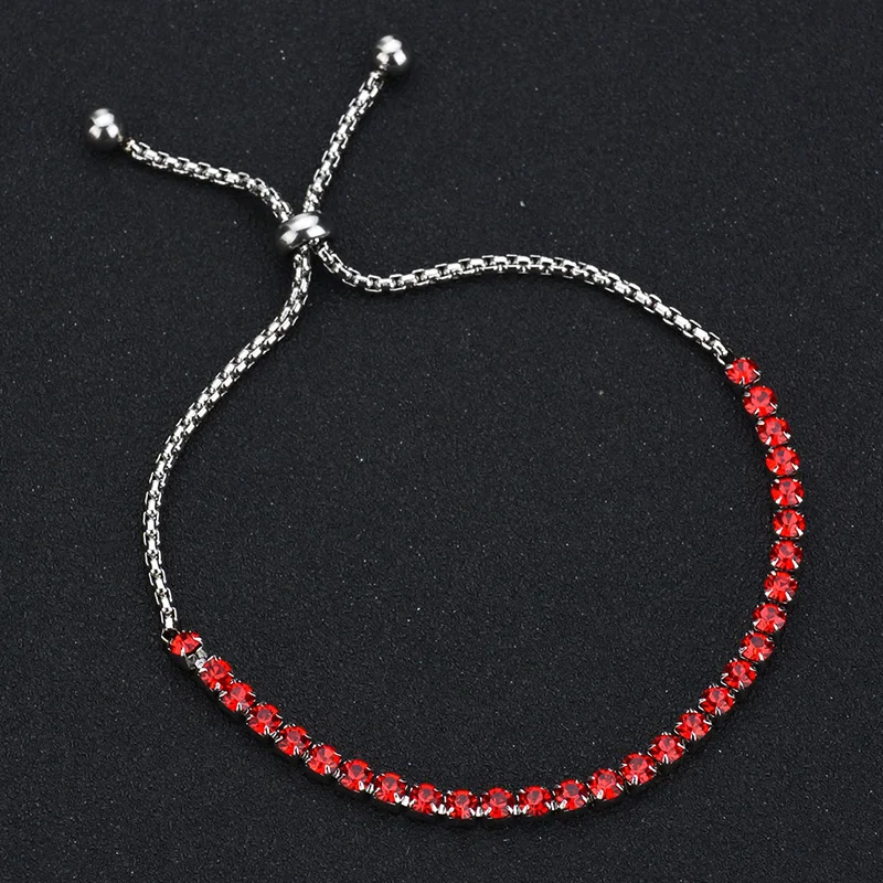 Роскошные Для женщин ювелирные изделия регулируется Радуга браслет золото-Цвет