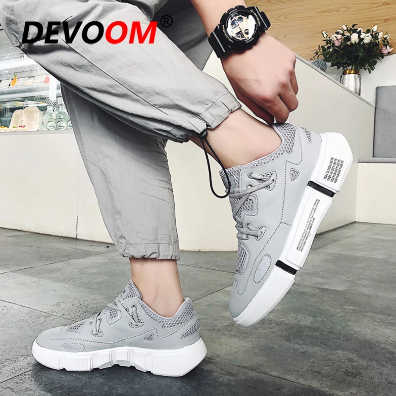 New Air Mesh Homme Chaussure Mens Designer Men Sneakers Reflective Upper Male Trainers Men's Shoes Casual Fashion | Обувь