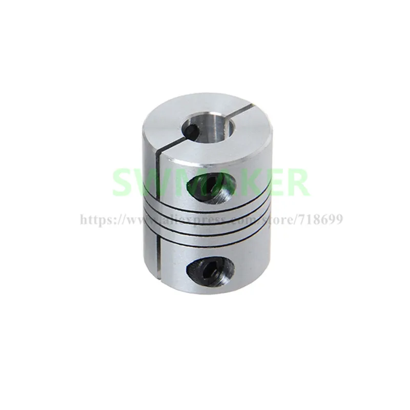 Верхний провод + зажим Z вал шаговый двигатель Эластичная муфта 5*8*25 мм Точная