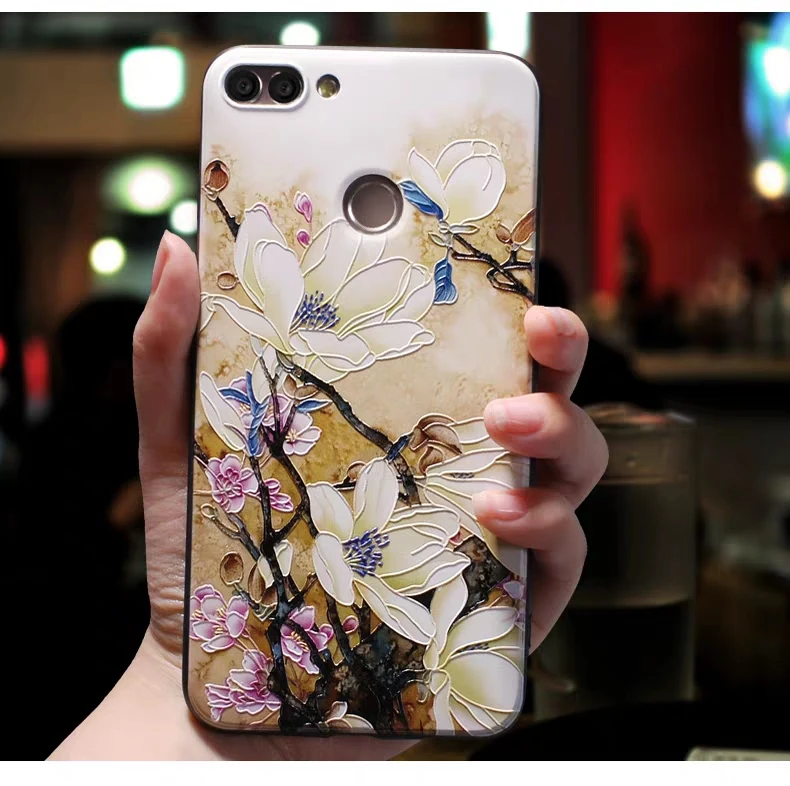 Чехол с 3D цветами для Xiao mi Red mi Note 8 7 5 6 Pro, чехол для Xiaomi mi a3 mi Note 10 CC9E mi 9T mi 9T Pro, чехол, красный mi K20 Pro, чехол