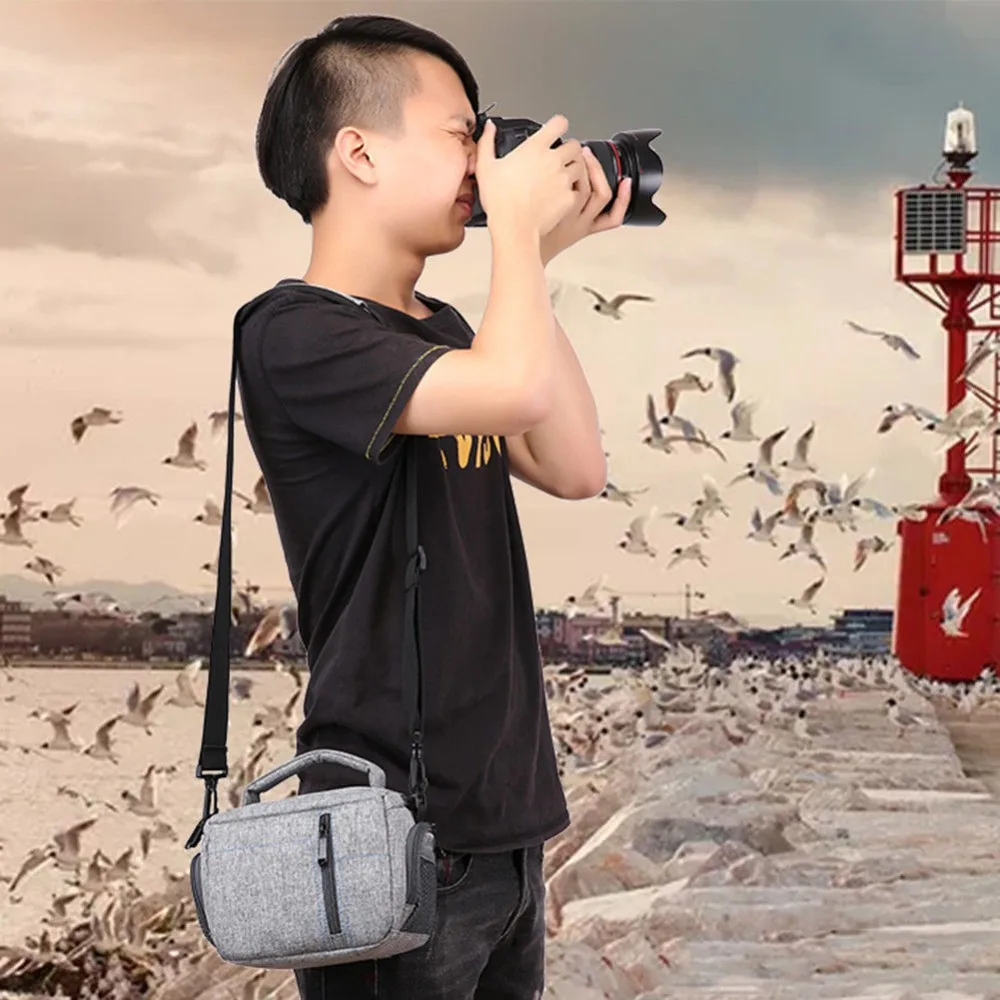 Легкий водонепроницаемый корпус камеры на плечо сумка слинг для sony A9 A7S A7R A7 III II A6500 A6300 A6000 A5100 A5000
