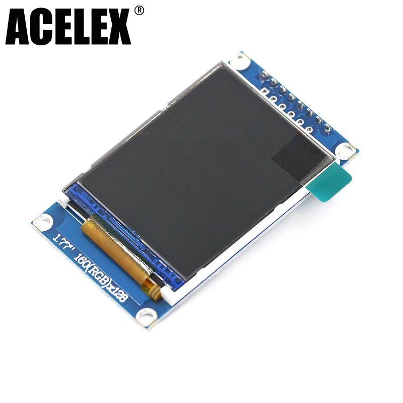 1,77 8PIN дюймовый TFT lcd экран 128*160 1,77 TFTSPI TFT цветной экран модуль последовательного порта
