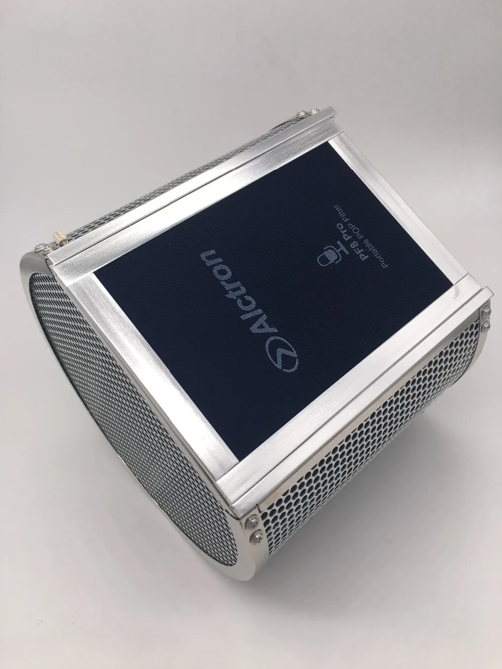 Alctron PF8 PRO pop фильтр Портативный Студийный акустический микрофон экран шумоподавление пена алюминиевая сетка Экран Ветра, снижение шума ветра