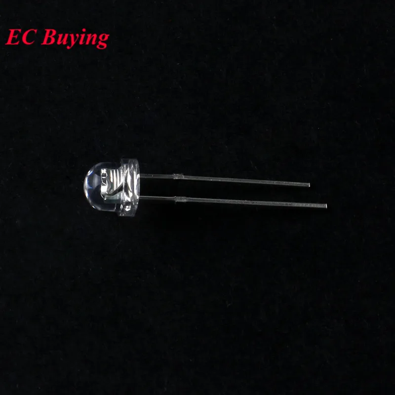 100 шт. 5 мм LED диод DIY Kit соломенная шляпа светодиодные диоды белый желтый красный