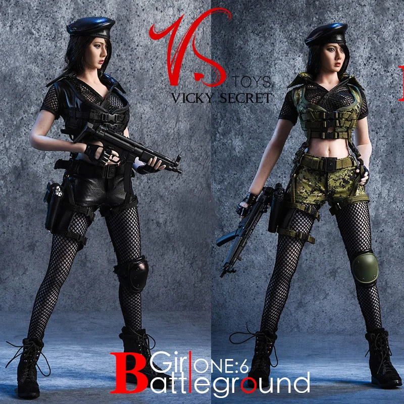 1/6 масштабный комплект одежды Huntress с беретами пуленепробиваемый жилет шорты