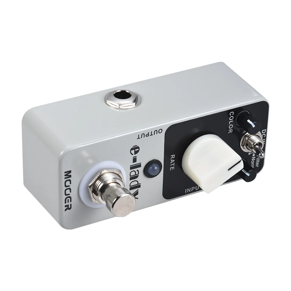 MOOER e-lady аналог Flanger гитарный эффект педаль 2 режима True Bypass полный металлический корпус классический аналоговый flanger звук