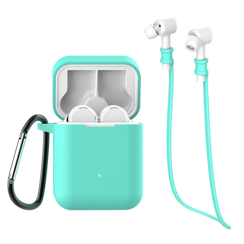 3 in 1 Green Xiaomi mi Airdots pro Air TWS Bluetooth гарнитура истинные беспроводные стерео спортивные наушники ANC переключатель ENC автоматическая пауза управление Touch mi 9 - Цвет: 3 in 1 Green