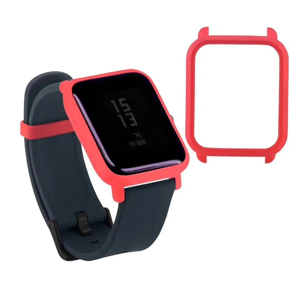2018 new Frame PC Case Cover for Xiaomi Amazfit Bip BIT PACE Lite Youth Watch Protect Shell Huami | Наручные часы
