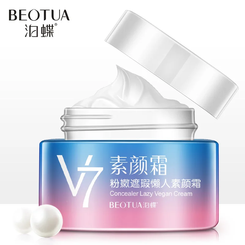 BEOTUA V7 розовый корректор ленивый Увлажняющий Крем питает увлажняющая Очищающая