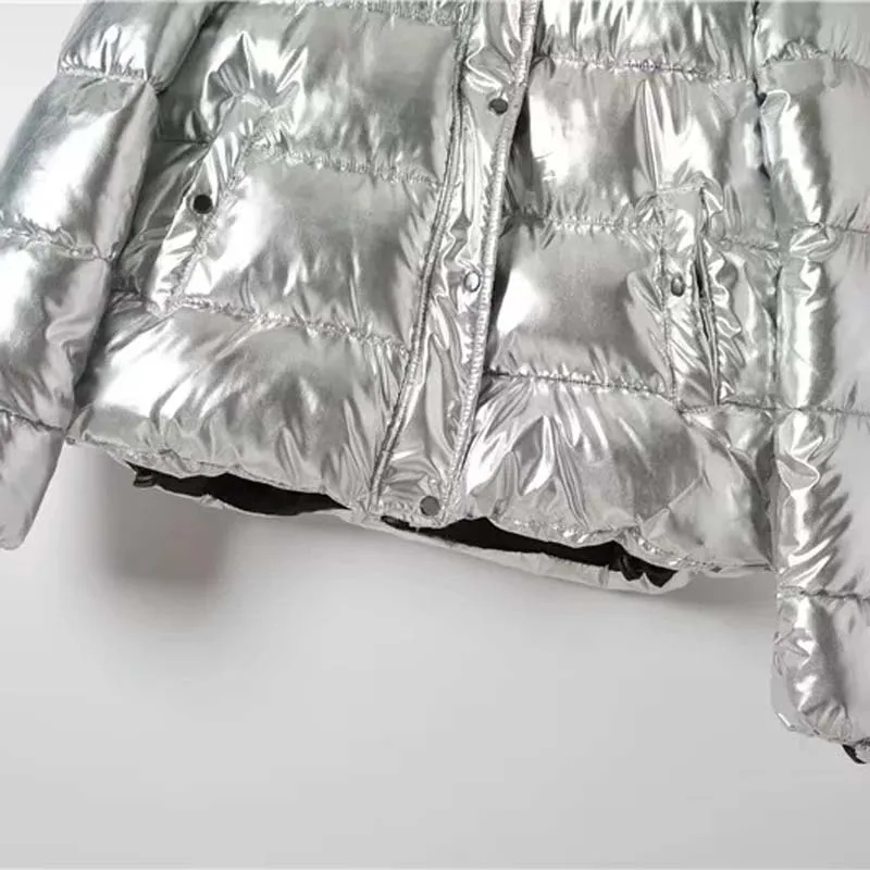 Модное зимнее пальто однотонная однобортная Толстая куртка новинка 2019 парка с