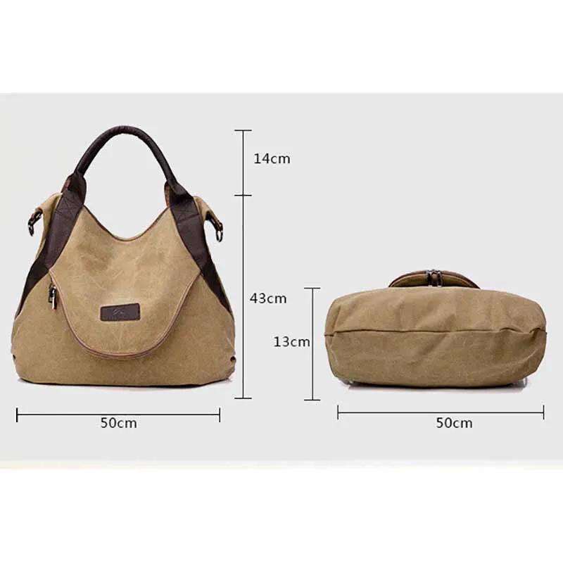Новинка 2018 года холст для женщин сумки Винтаж Сумка ёмкость Crossbody сумка
