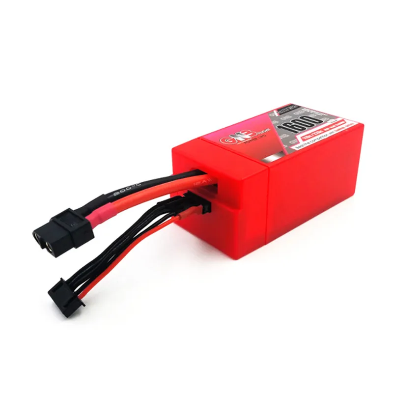 Аккумуляторная батарея Lipo Gaoneng GNB 1600 mAh 4S1P 14 8 V 110C/120C 23.68WH w/защитный чехол для FPV