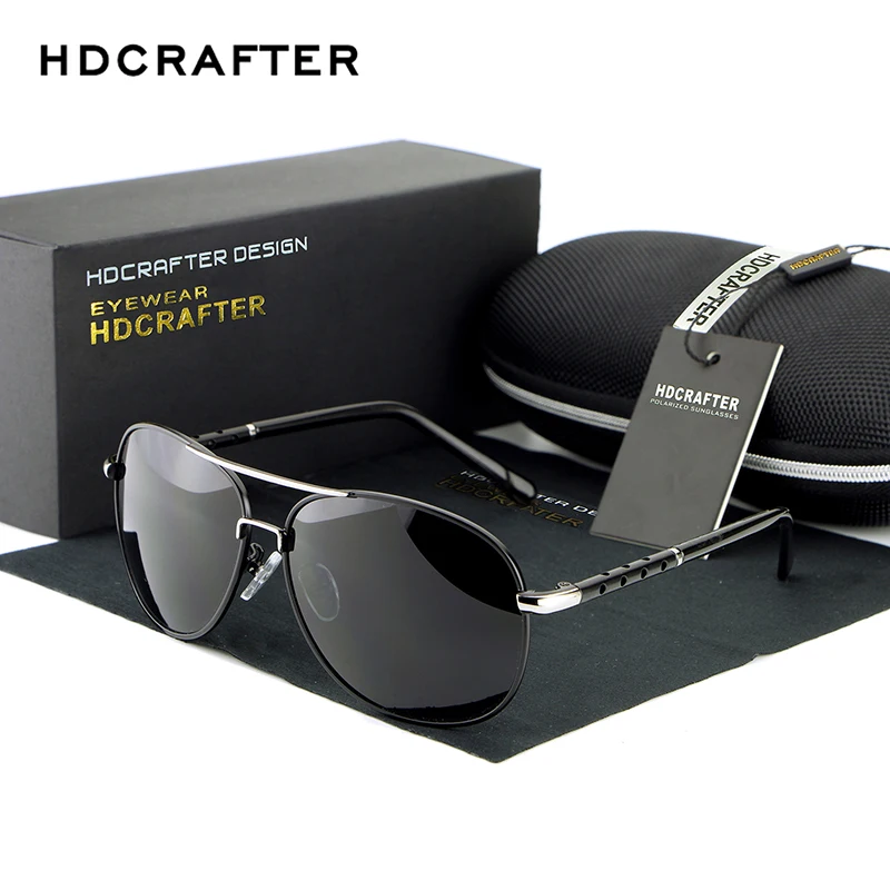 HDCRAFTER брендовые дизайнерские поляризованные солнцезащитные очки для мужчин