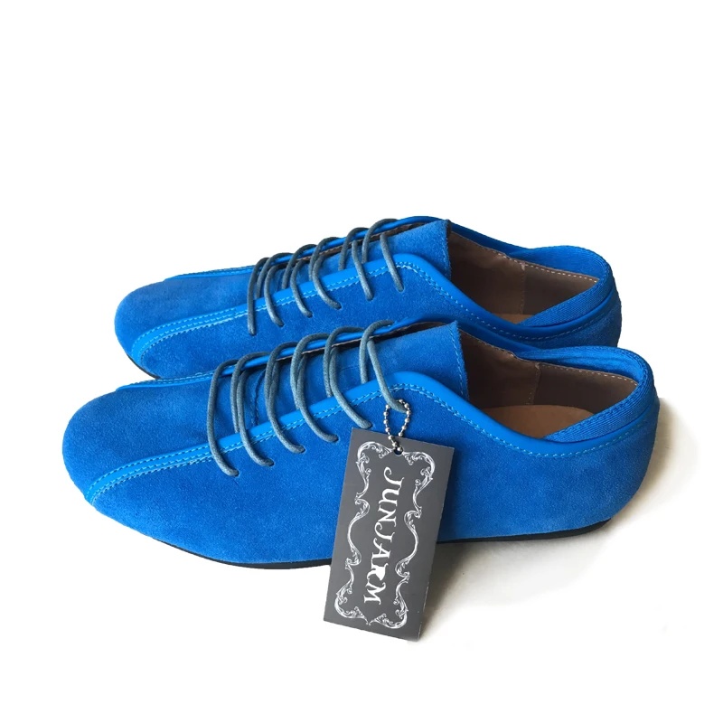 Мужские лоферы на плоской подошве JUNJARM коричневые повседневные Мягкие уличные