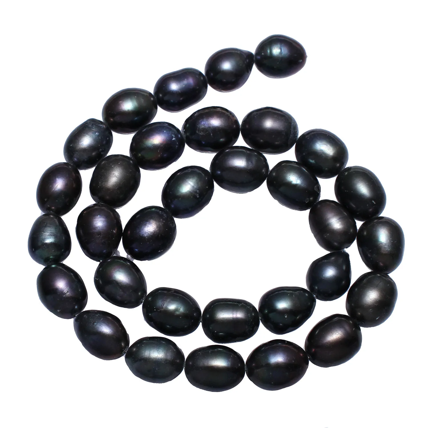 

AAA Cultured Potato Freshwater Pearl Beads Black 10-11mm Approx 1mm Sold Per Approx 15.5 Inch Strand