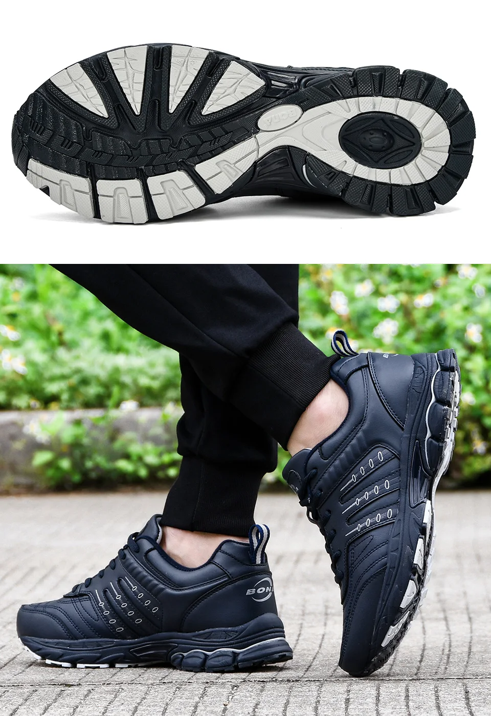 BONA/Новинка года; дышащие мужские кроссовки; zapatillas hombre Sapatos; мужские спортивные кроссовки