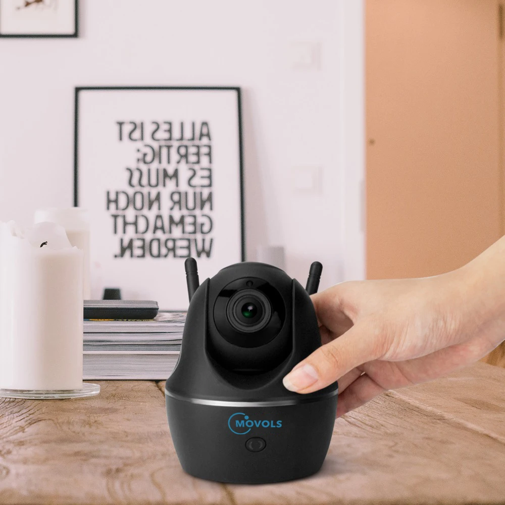 Movols WiFi камера 2,4G/5G 2MP Full HD 3x оптический зум 1080 P Детский Монитор панорамирование/наклон видео для наблюдения в помещении домашняя камера K3x-2MP