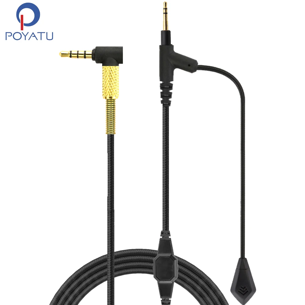 Бум микрофон Универсальный объемный кабель для аудио Technica ATH-M50x игровых