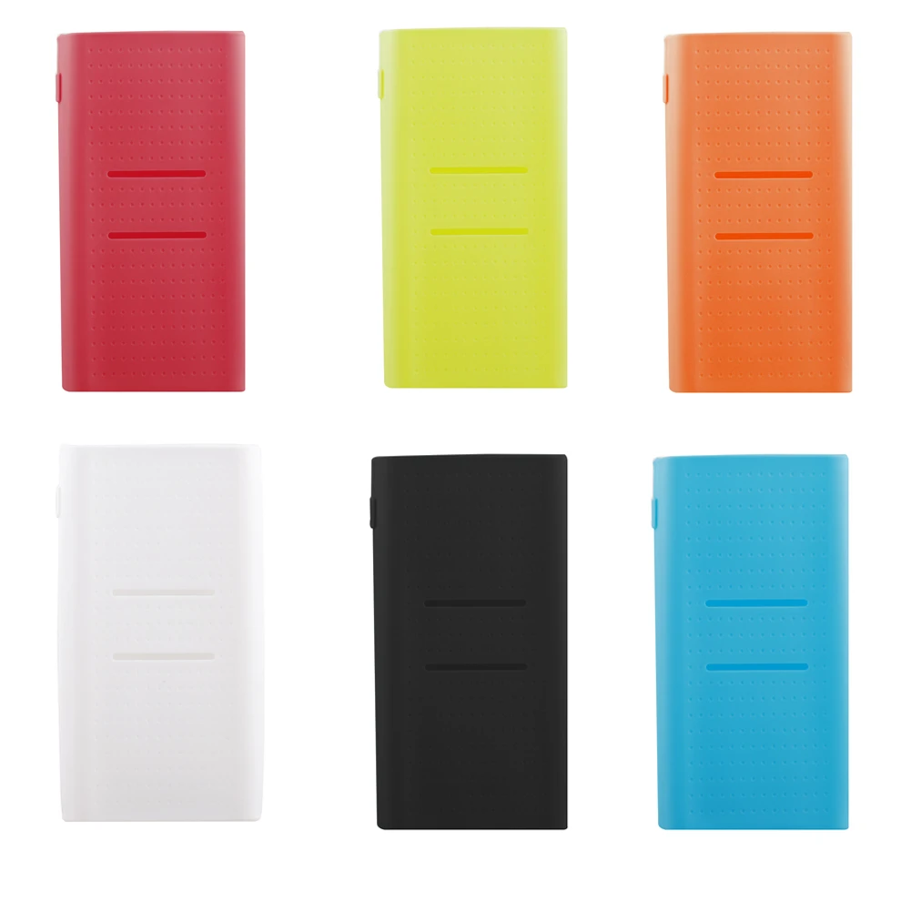 Новинка мягкий силиконовый защитный чехол для Xiaomi Power Bank 5000 10000 20000 мАч